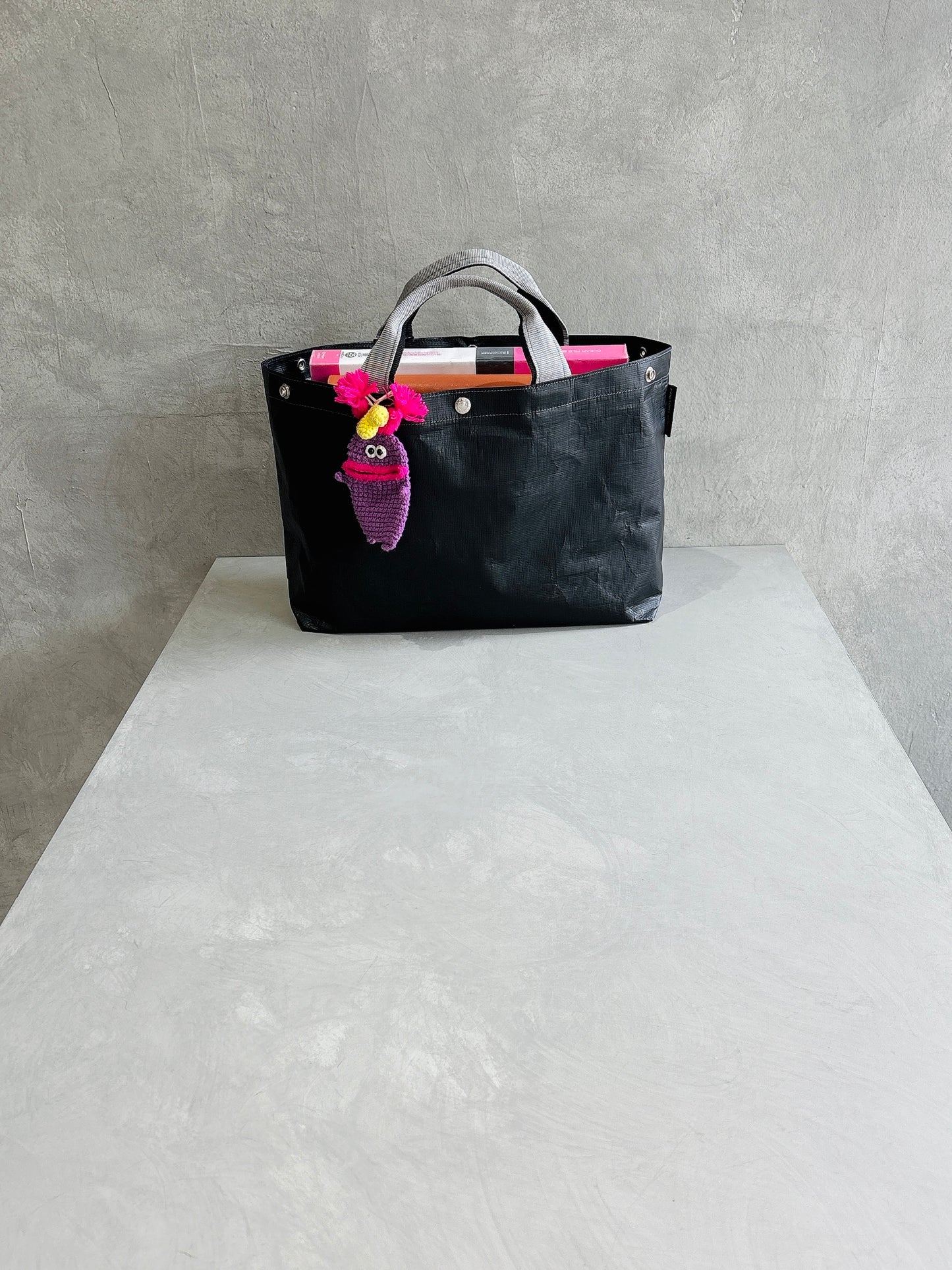 【予約販売】パープル×ピンク(本体:シルバー)/FACTORY OMOTO/BASIC TOTE