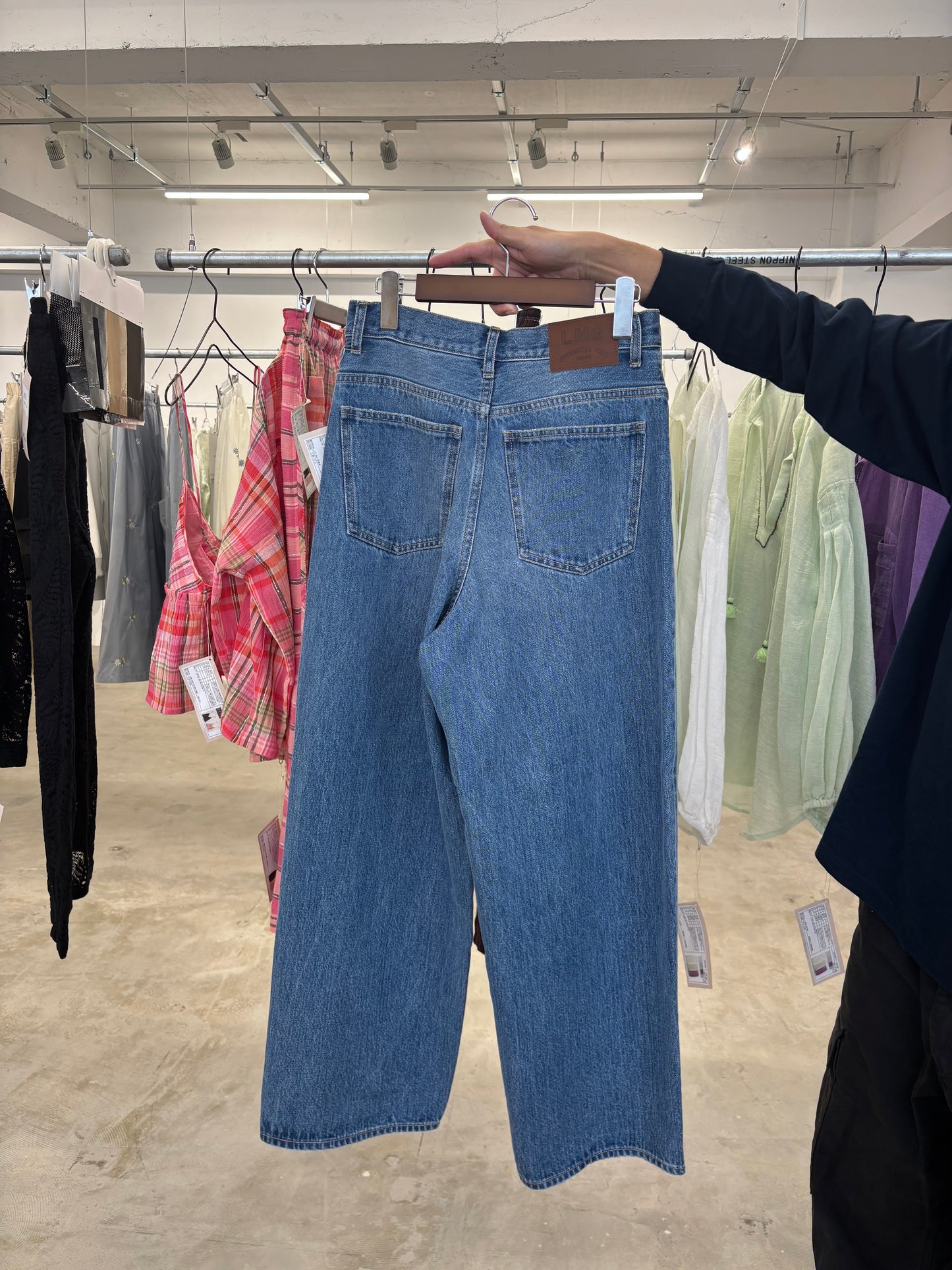 受付終了【予約販売】デニムパンツ/8613502/LE MÉLANGE