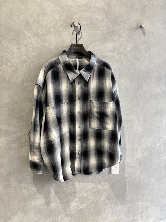 チェックシャツ/Dignite collier