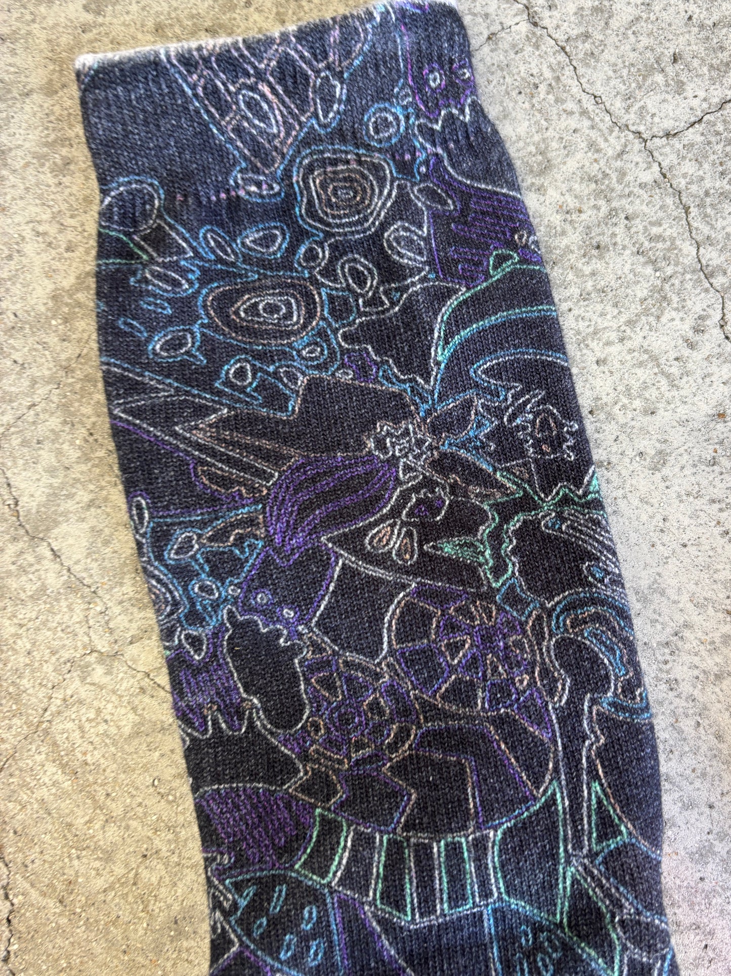 総柄ソックス/No.9バイイングシリーズ