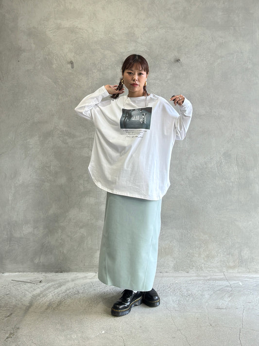 ウーリージャージスカート/Dignite collier