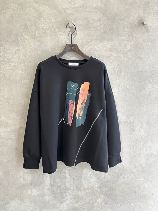 ペイントポンチトップス/palm RICHE