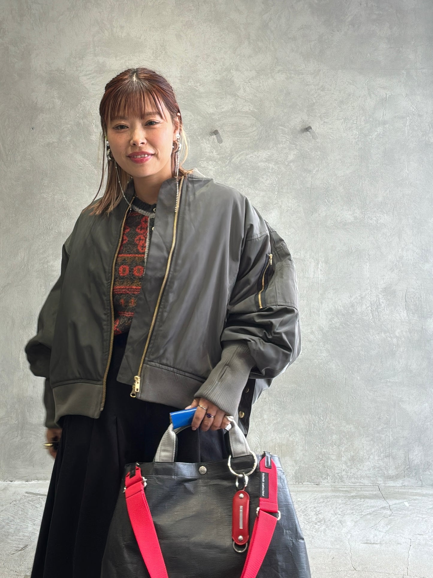 ジャガードカーディガン/LE MÉLANGE