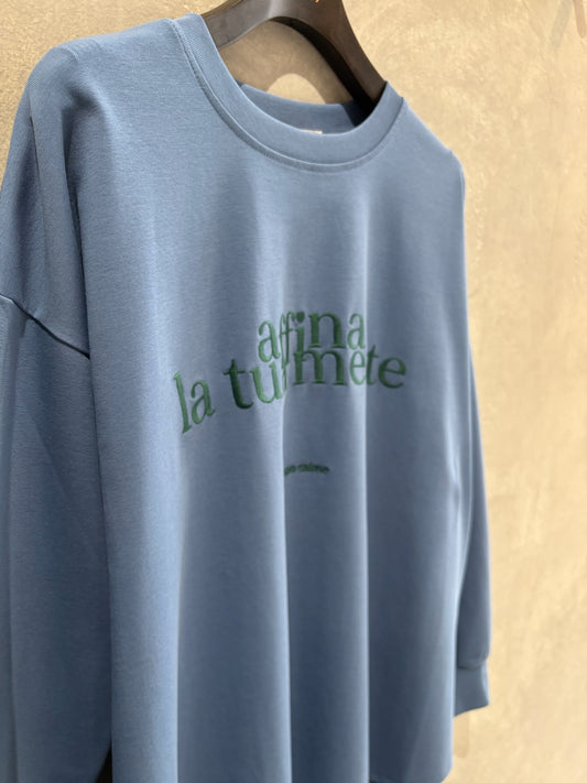 刺繍ロゴカットソー/Anna Kerry