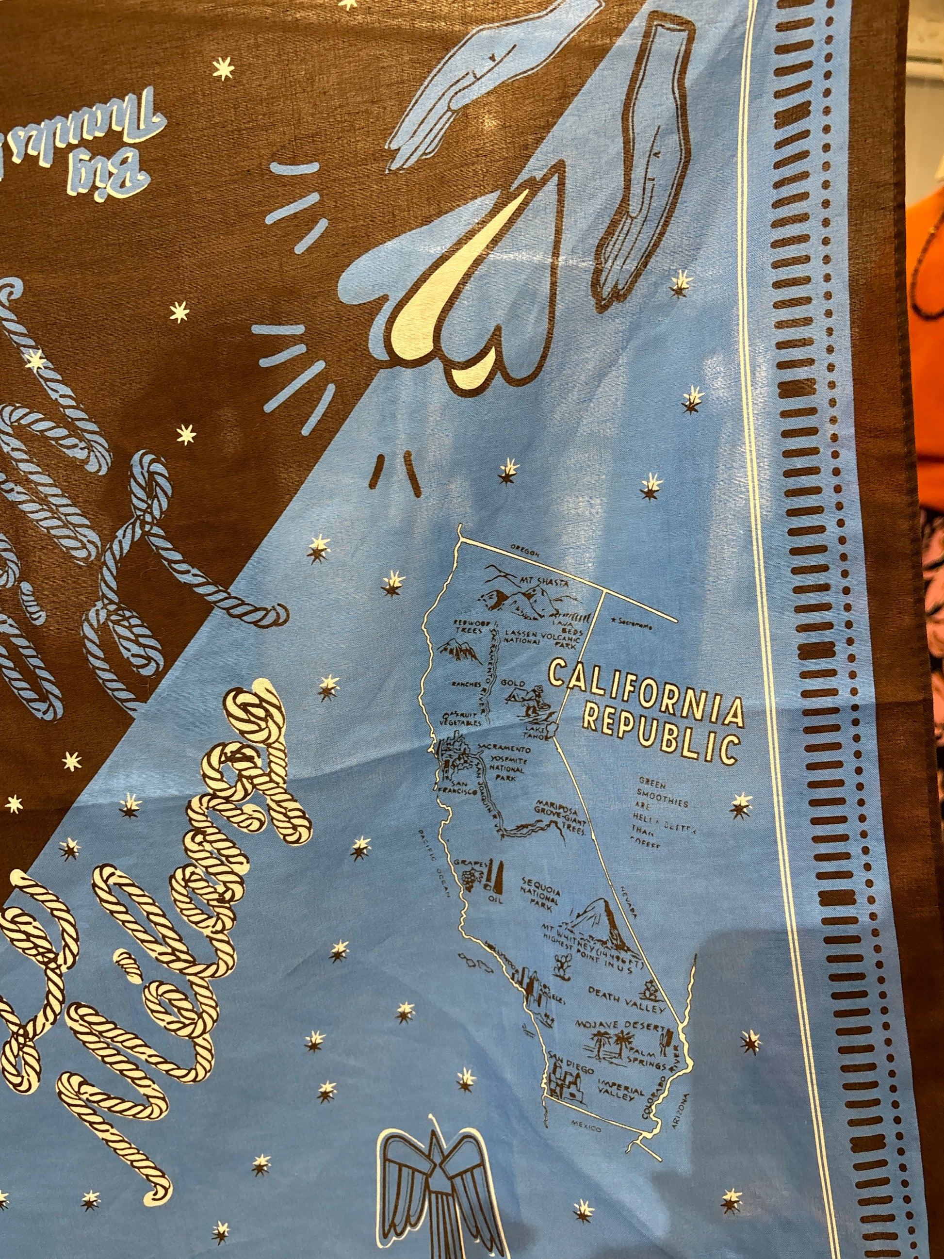 受付終了【予約販売】大判バンダナ／8628001／LE MÉLANGE／2026 SS#2