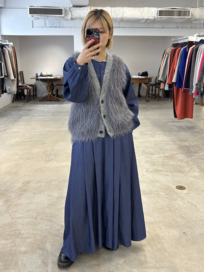 受付終了【予約⚡︎販売】ノーカラープルオーバーシャツ／8653203／LE MÉLANGE／2026 AW #2