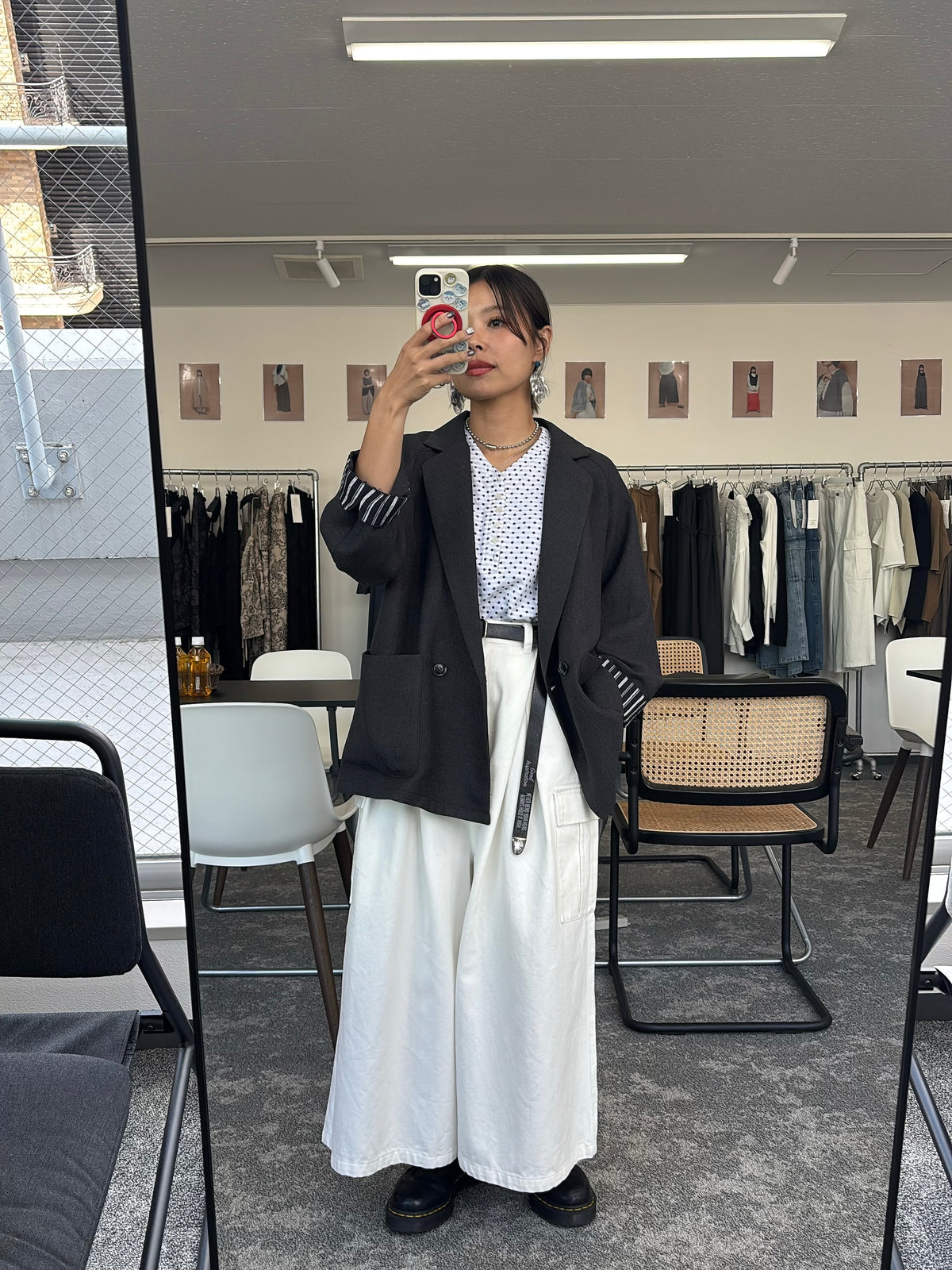 【予約⚡︎販売】デニムバギーガウチョパンツ／710571／CYAN TOKYO／2027SS #1