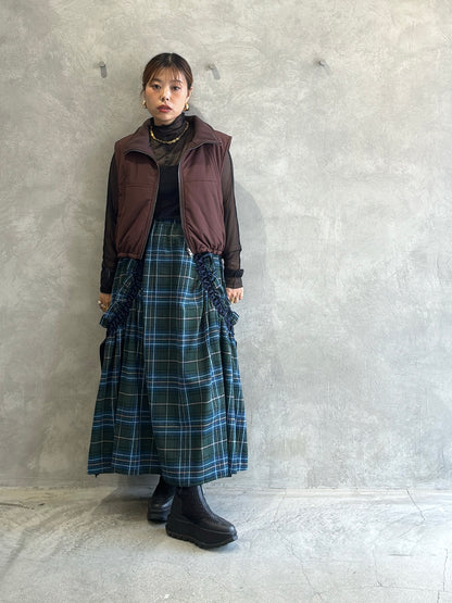 タータンチェックスカート／MIA ASTERISM