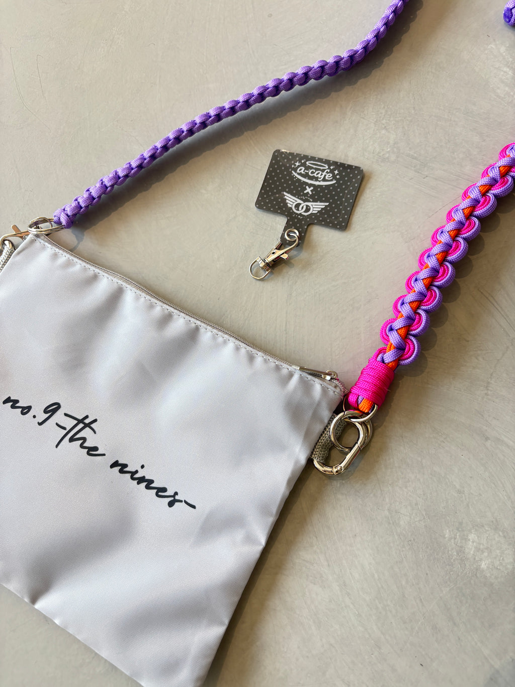 ⭐︎コラボ【予約販売】サコッシュ SET／パラコードショルダー+サコッシュ／受注生産