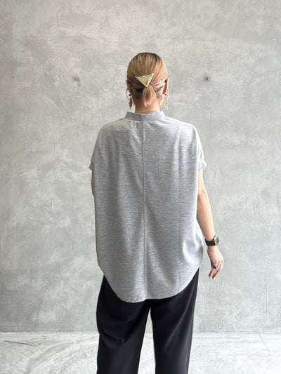 フロントジップカットソー／MG CT-26104-A／MARGAUX VINTAGE／2026 AW＃1