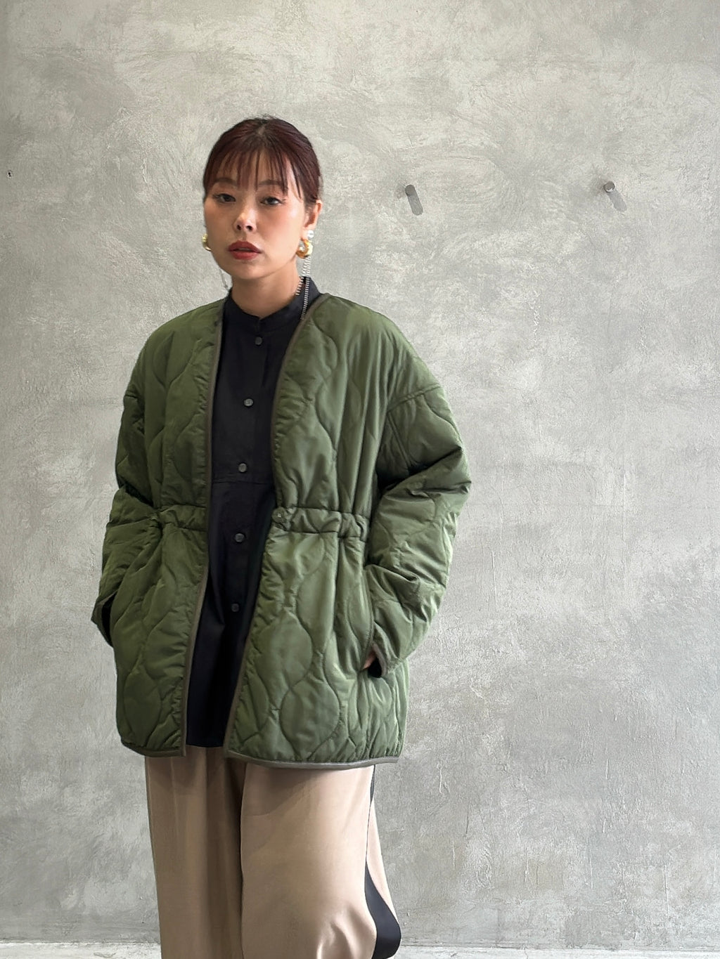 タックフレアーブラウス／trois