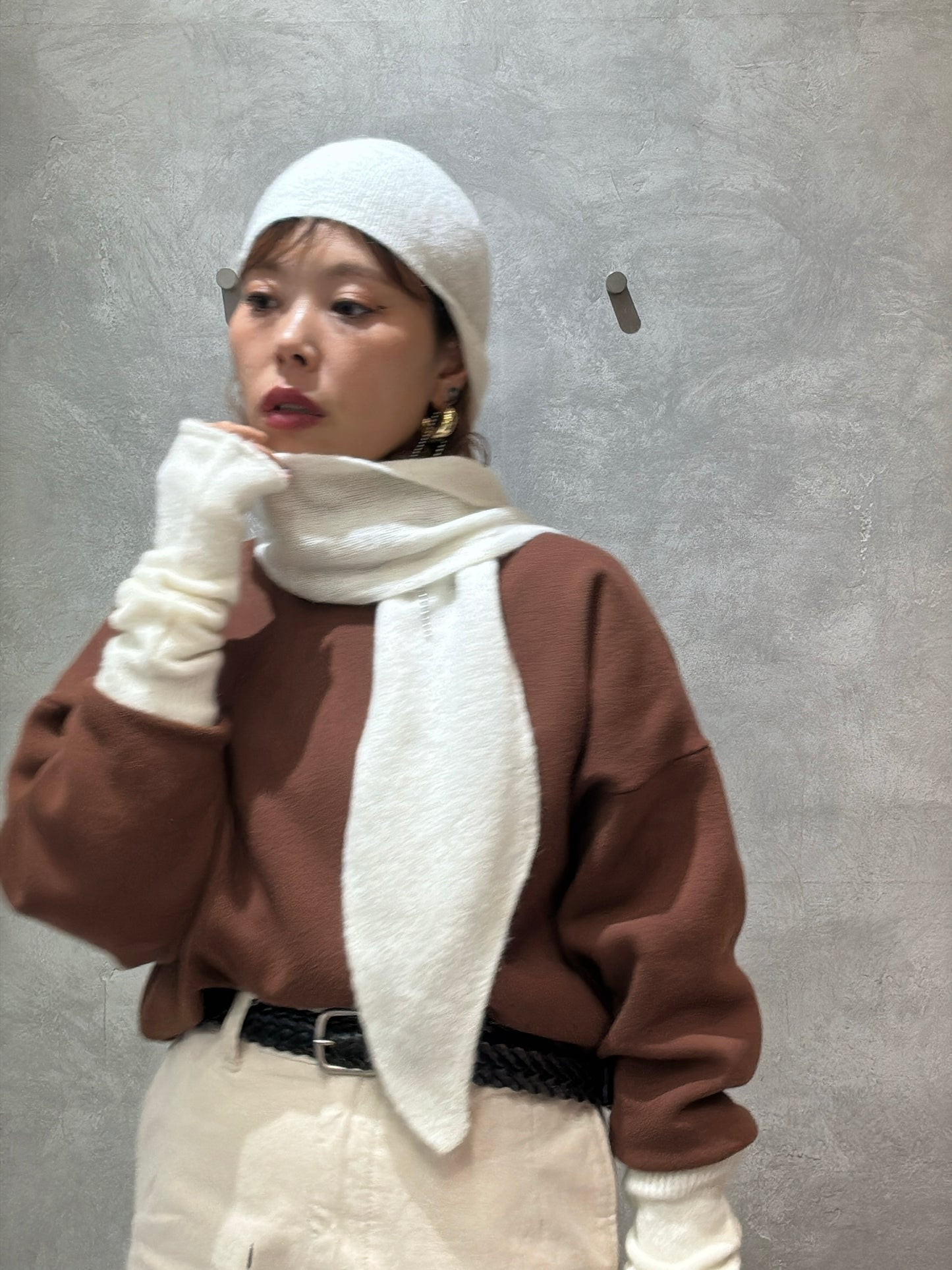 ソフトモヘアビーニー／VERSEAU