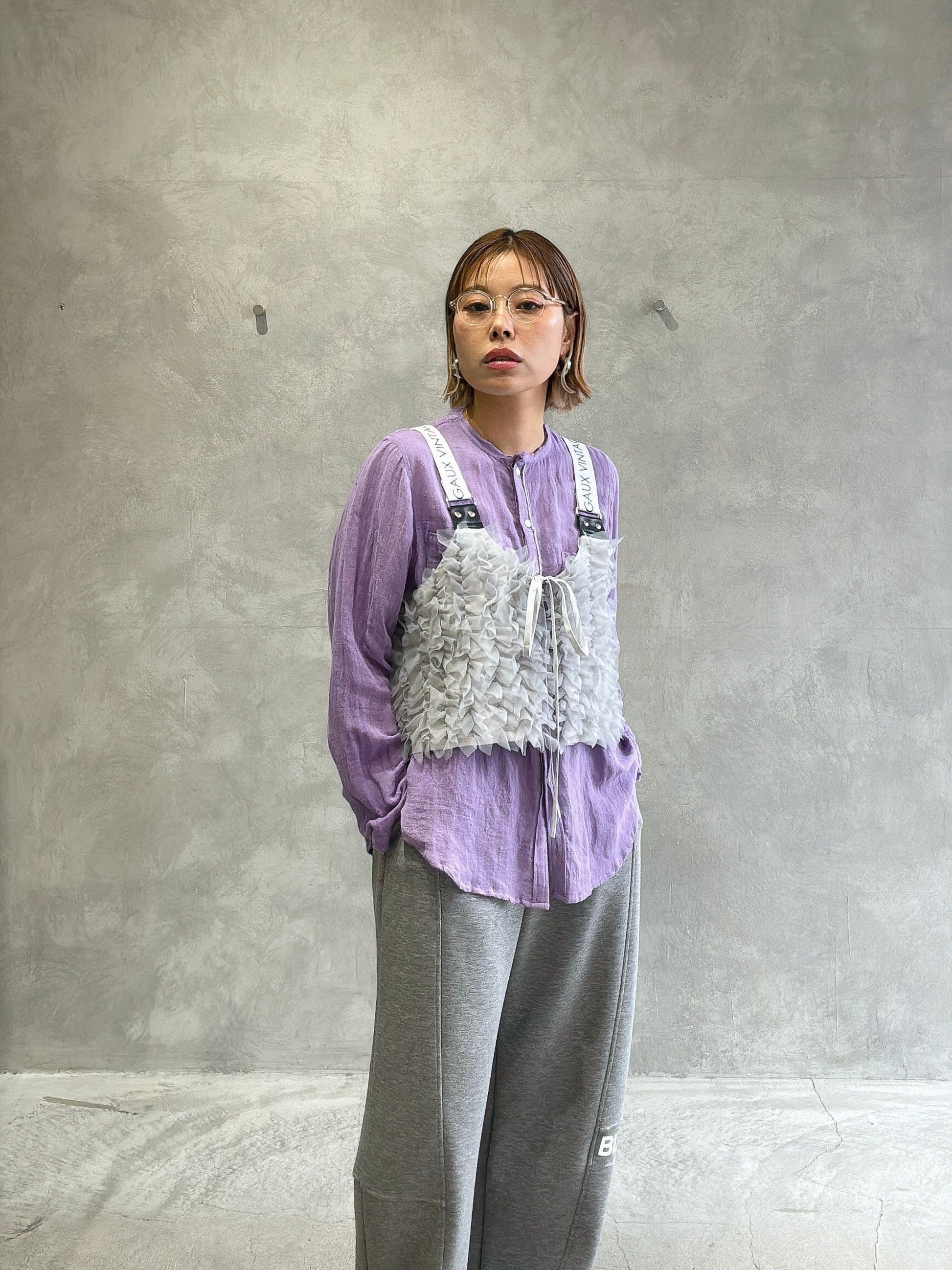 フリルショートビスチェ／AC-26060-S／MARGAUX VINTAGE／2026 SS#2