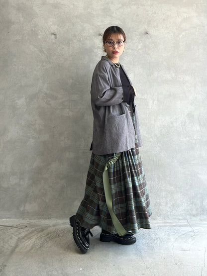 タータンチェックスカート／MIA ASTERISM