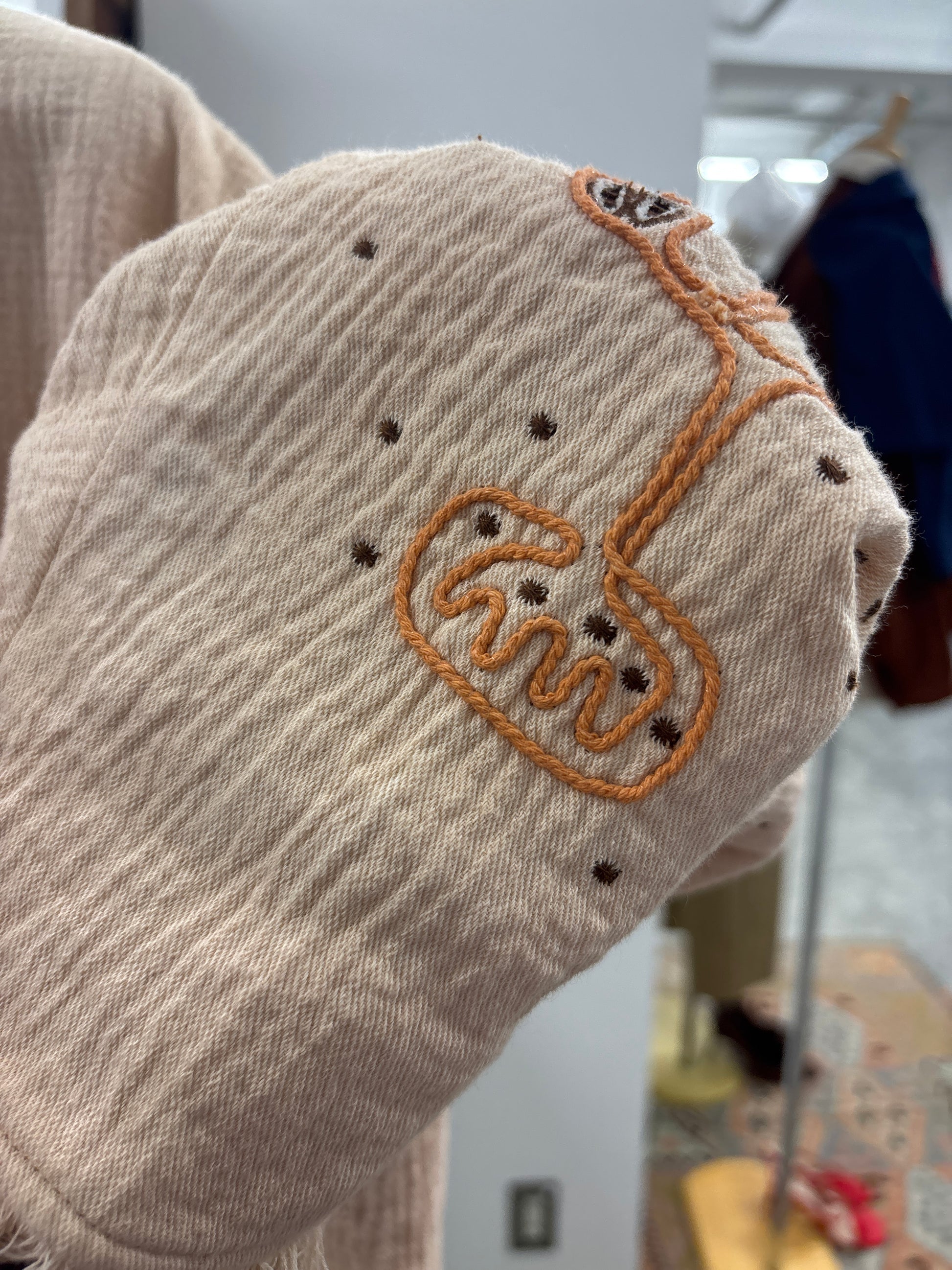 【予約⚡︎販売】刺繍クルーネックジャケット／#8643804／LE MÉLANGE／2026 AW #1