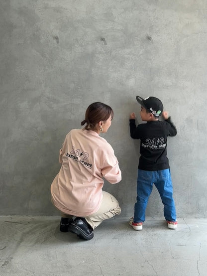 受付終了【予約販売】PURPLE MART⚡︎キッズロンT／the Nines