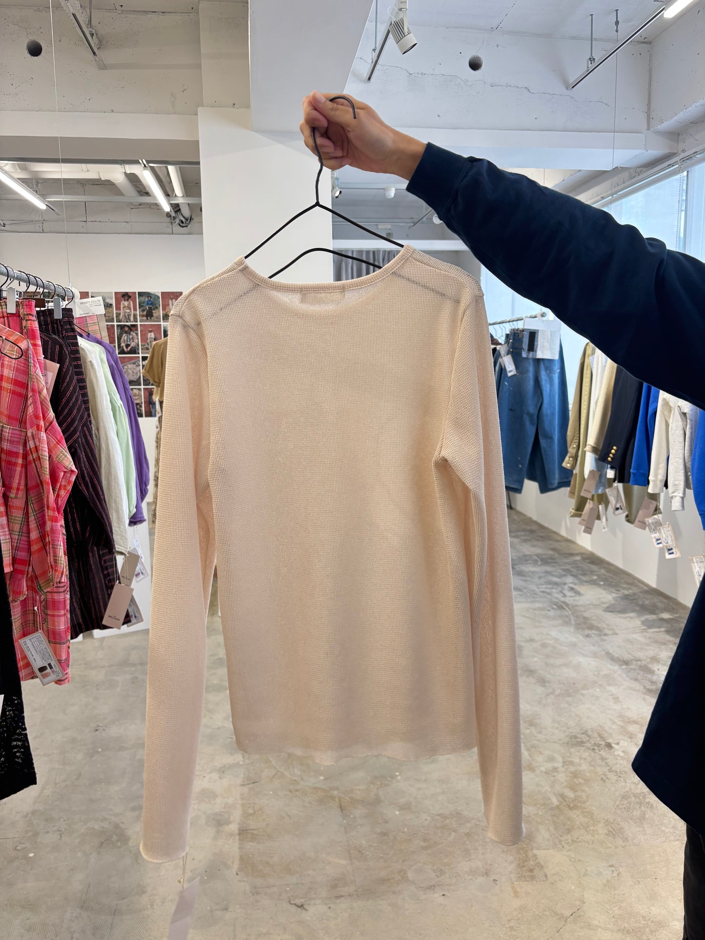 受付終了【予約販売】ボートネックカットソー／8611010／LE MÉLANGE