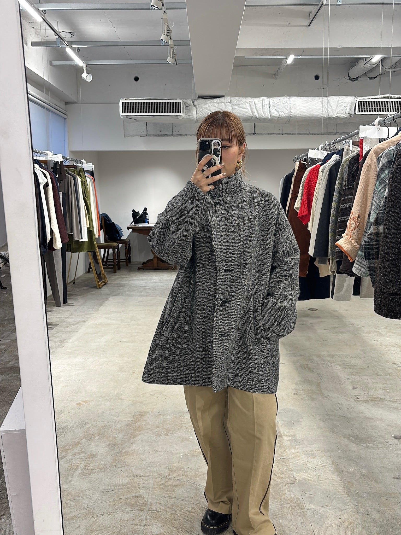 受付終了【予約⚡︎販売】ハーフ丈チェスターコート／#8643901／LE MÉLANGE／2026 AW #1