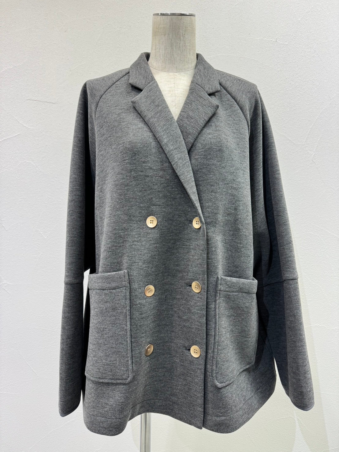 【予約⚡︎販売】マイクロフリースWジャケット／604513／CYAN tokyo／2026 AW#1