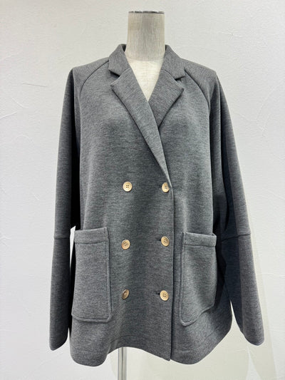 【予約⚡︎販売】マイクロフリースWジャケット／604513／CYAN tokyo／2026 AW#1
