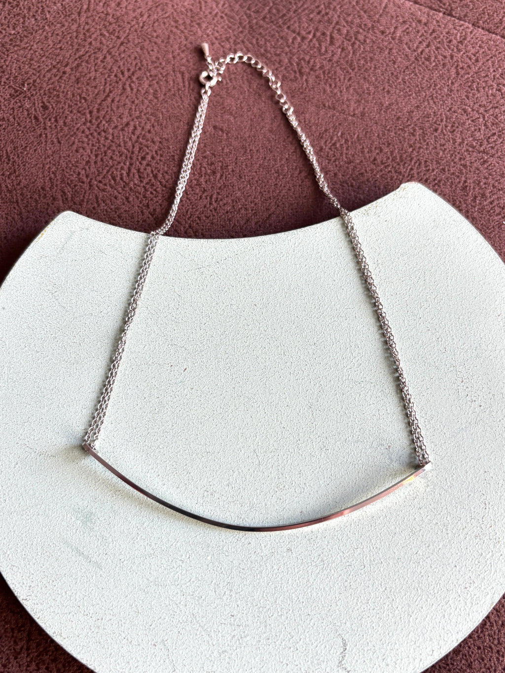 【予約販売】カーブバーネックレス