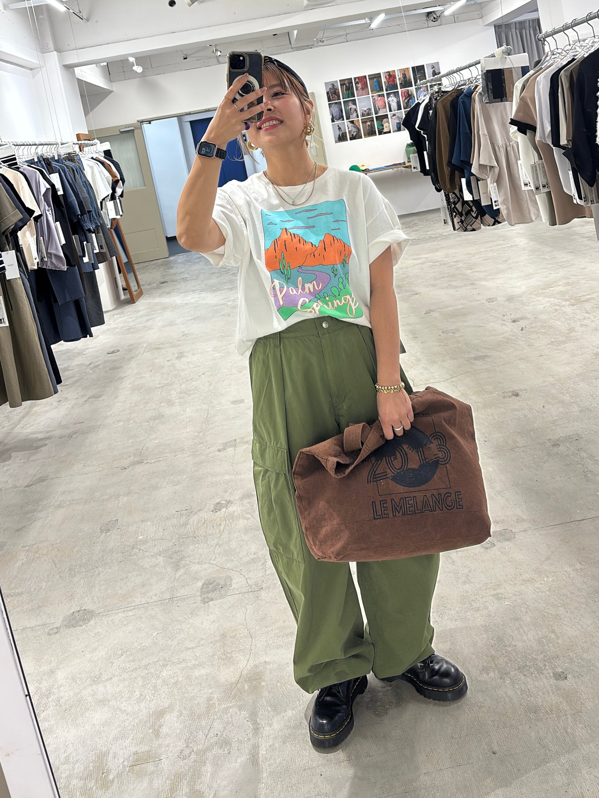 受付終了【予約販売】80`s Tシャツ／8621010／LE MÉLANGE／2026 SS#2