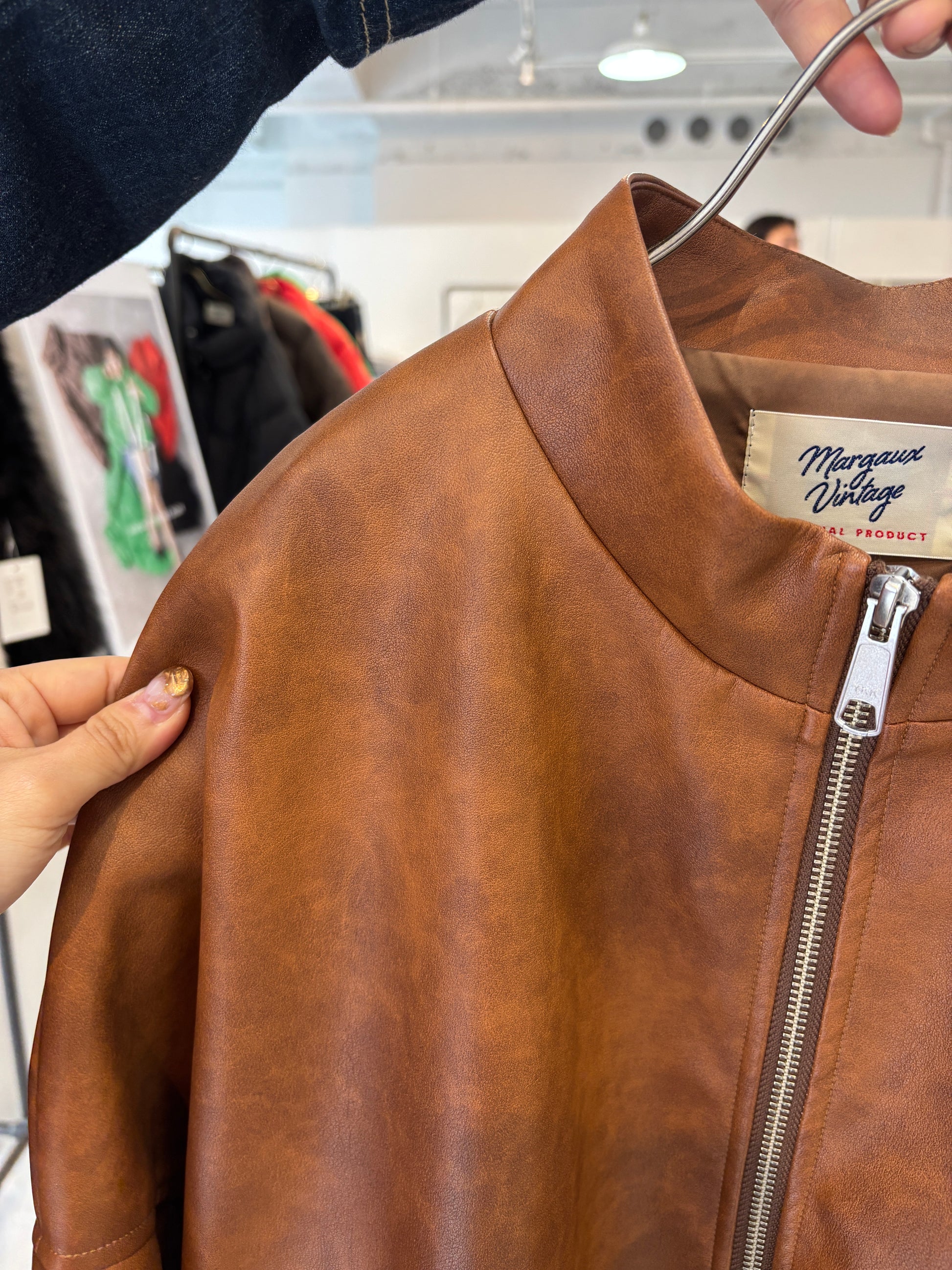 【予約⚡︎販売】レザーライダース／MG JK-26081-A／MARGAUX VINTAGE／2026 AW＃1