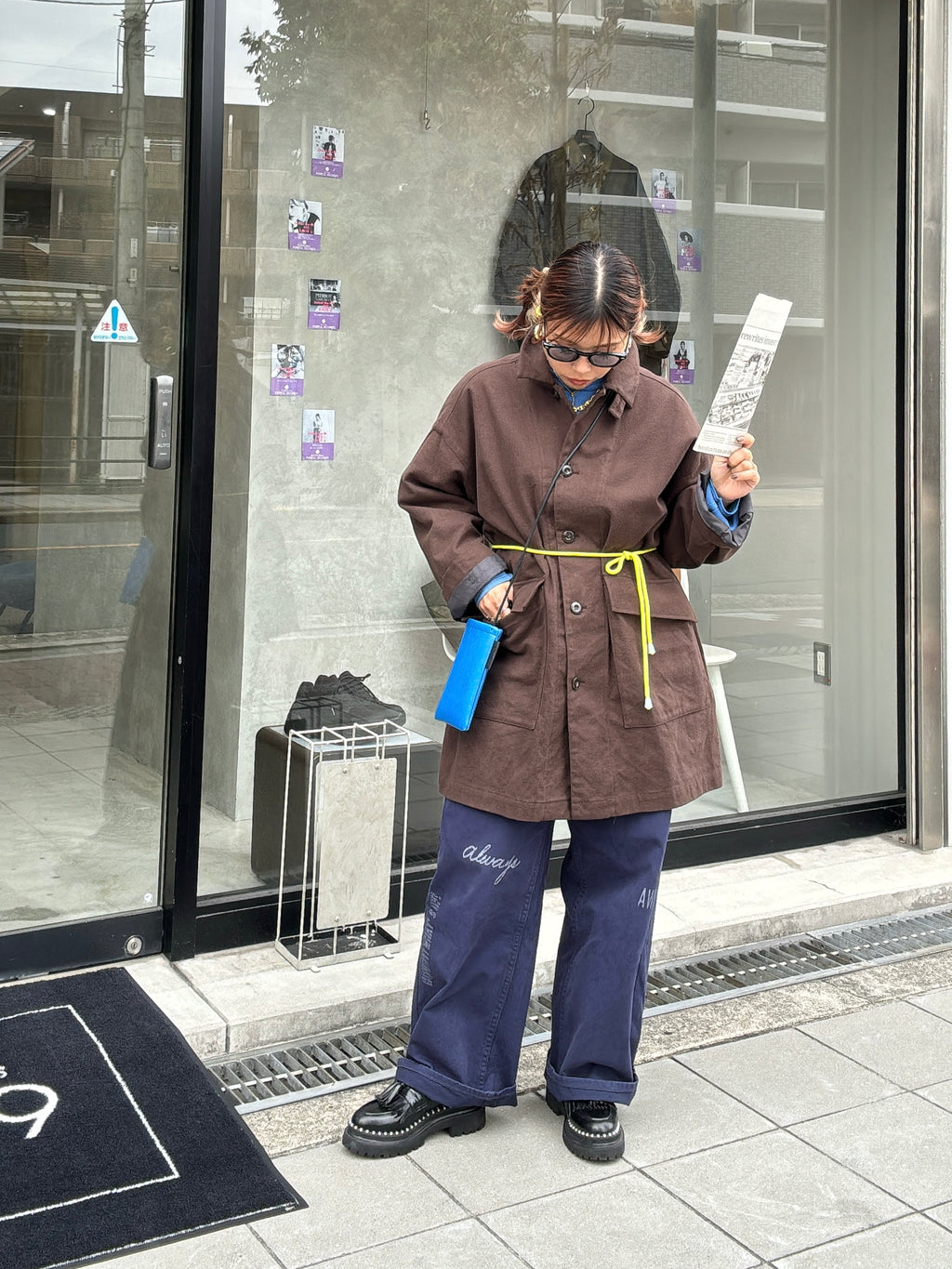 オーバーサイズカバーオール／LE MÉLANGE