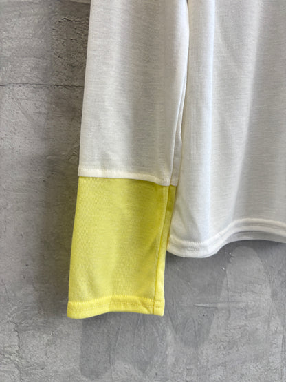 バイカラーインナーニット／LHELBIE