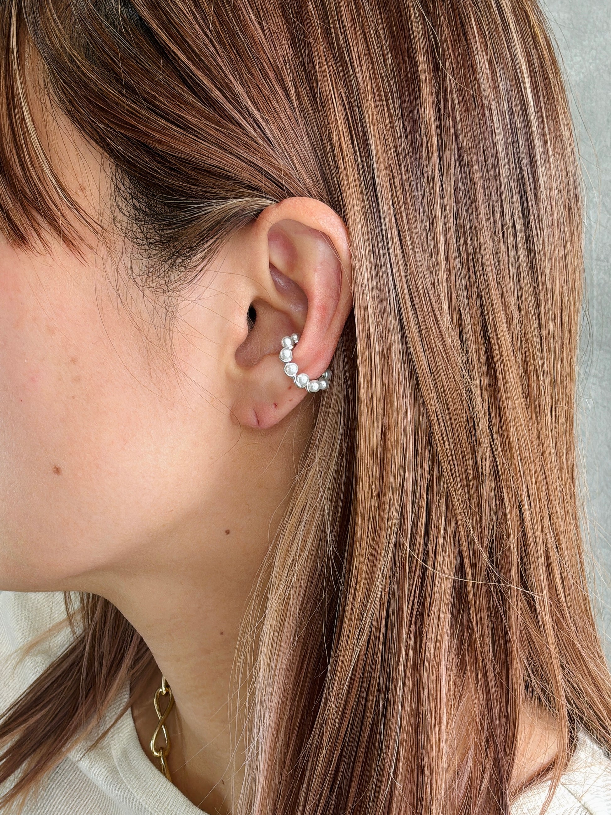 【予約販売】パールバブルイヤカフ