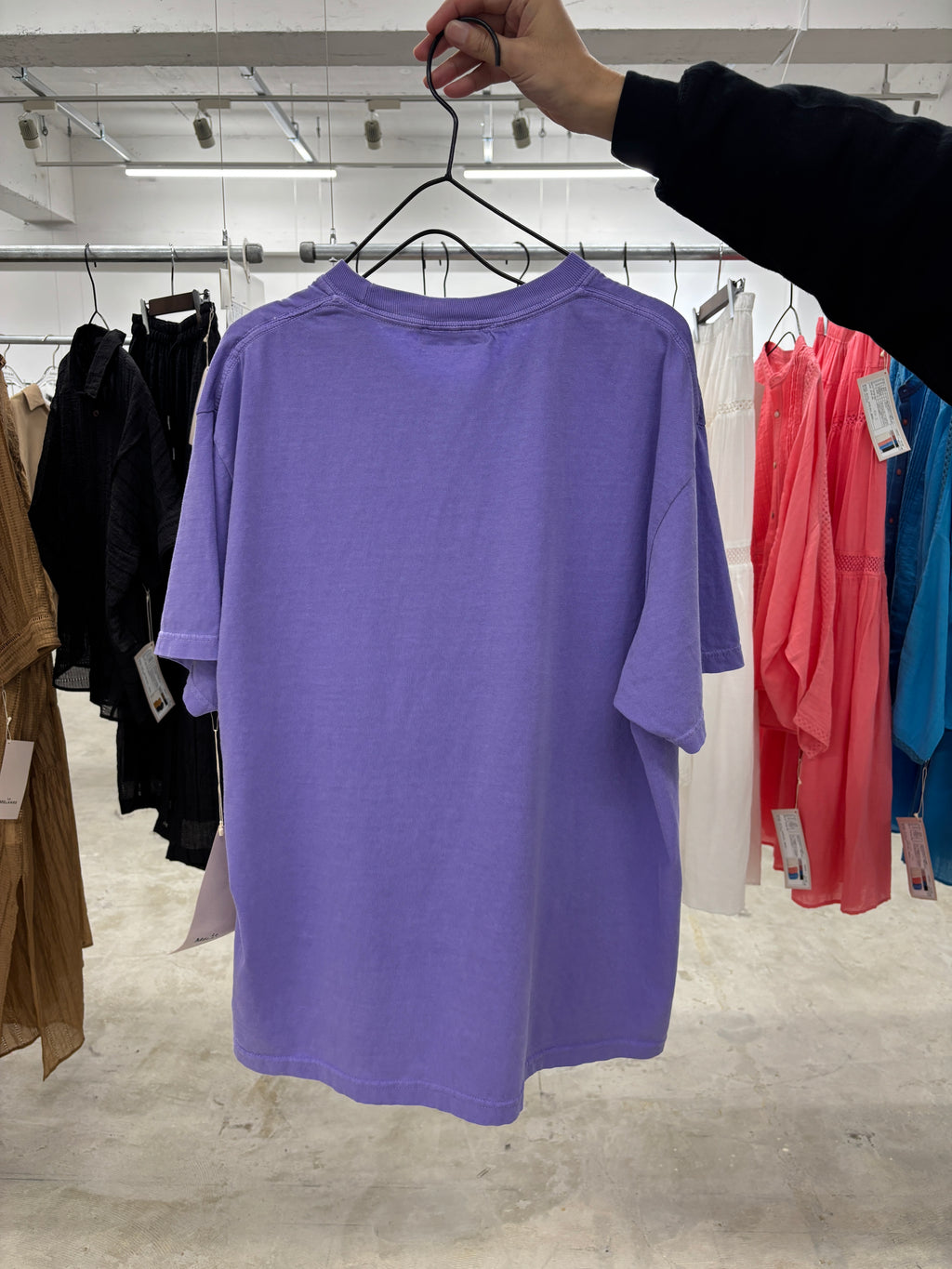 受付終了【予約販売】ピグメント加工Tシャツ／8621005／LE MÉLANGE／2026 SS#2