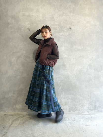 タータンチェックスカート／MIA ASTERISM
