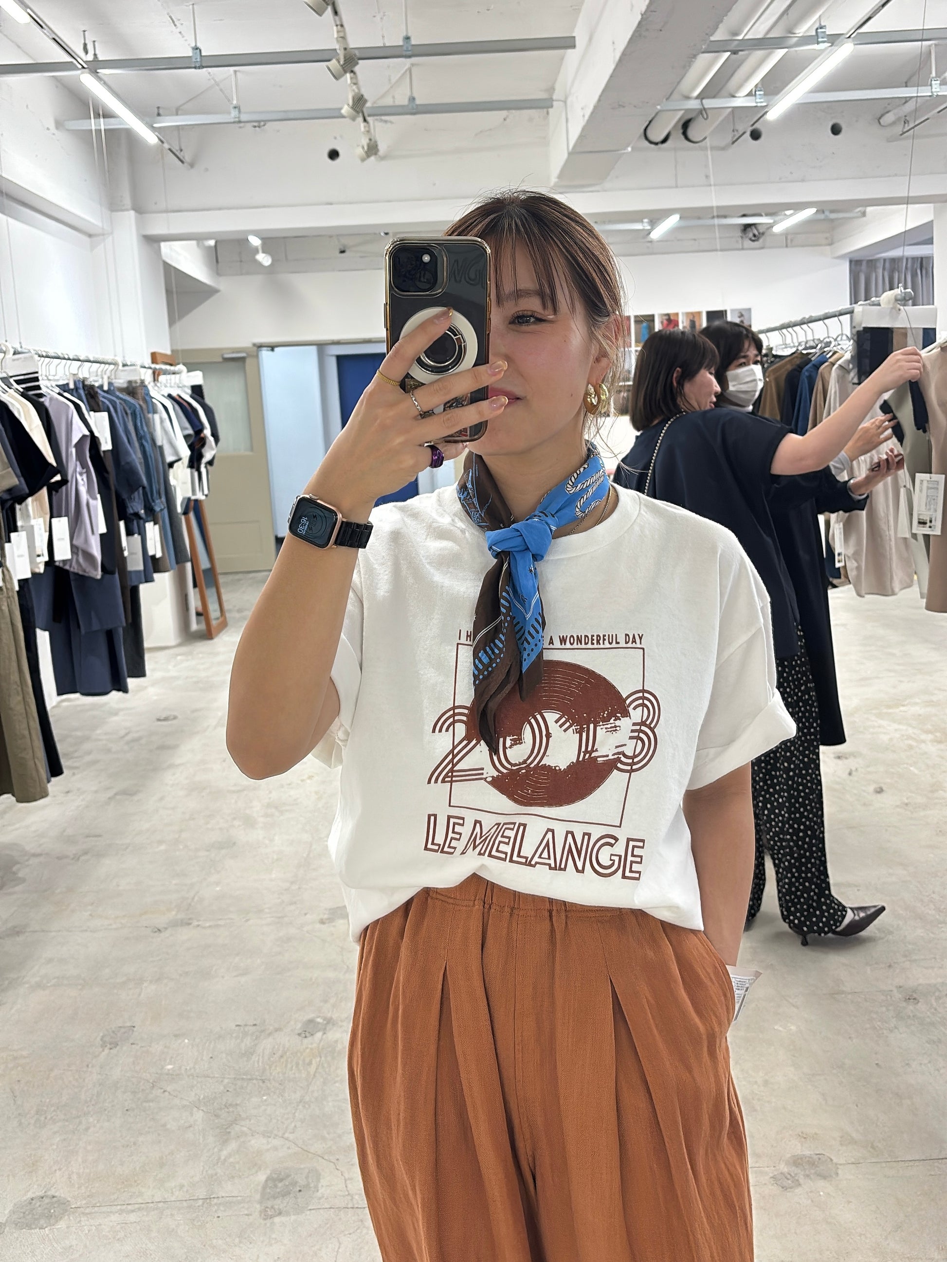 受付終了【予約販売】プリントTシャツ／8621008／LE MÉLANGE／2026 SS#2