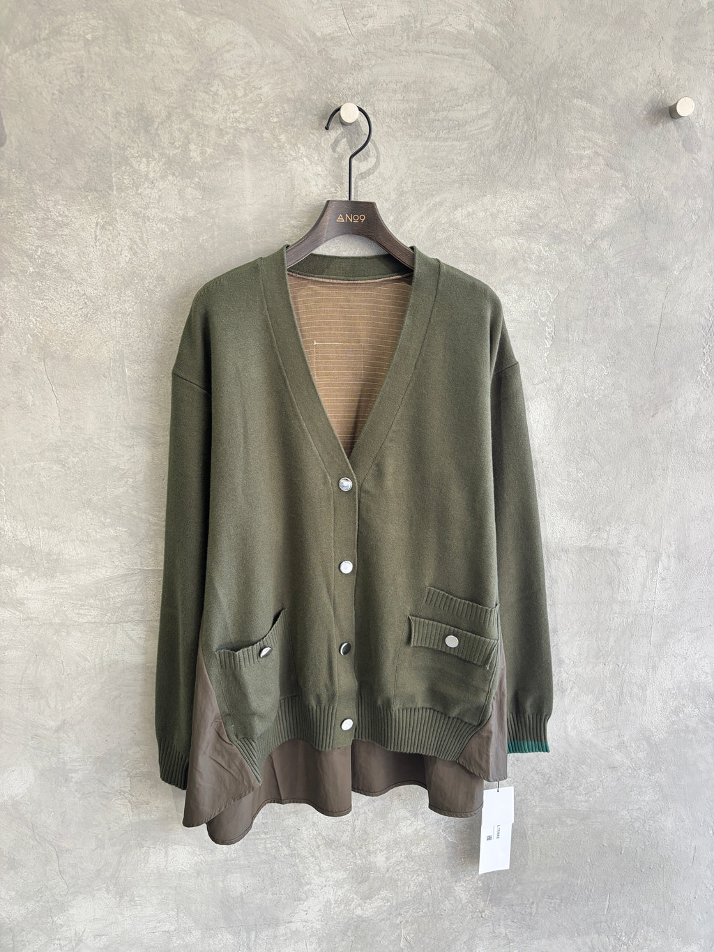 ドッキングカーディガン／ZMT264KN322／MARECHAL TERRE
