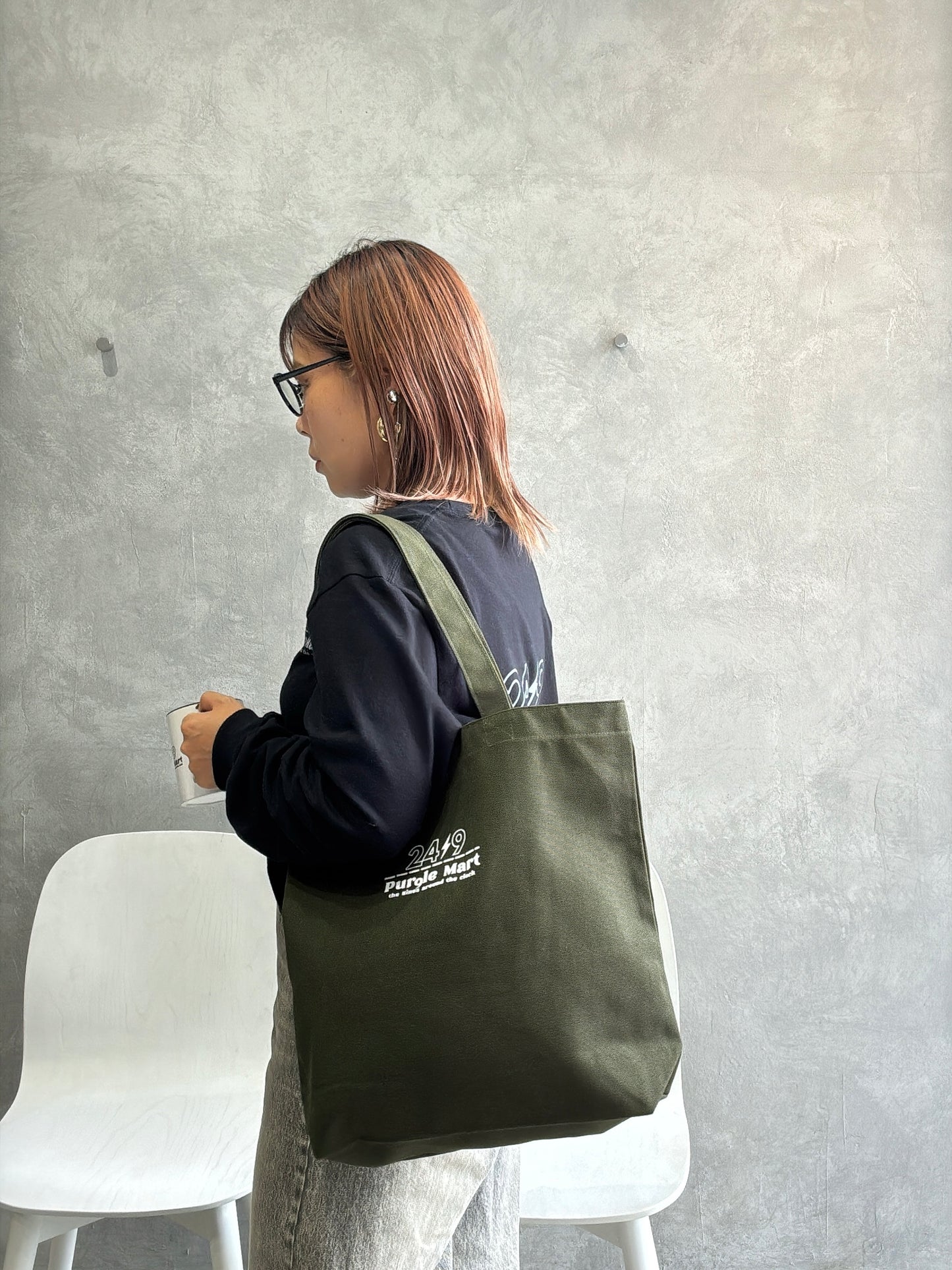 受付終了【予約販売】PURPLE MART⚡︎キャンバストートーバッグ／the Nines