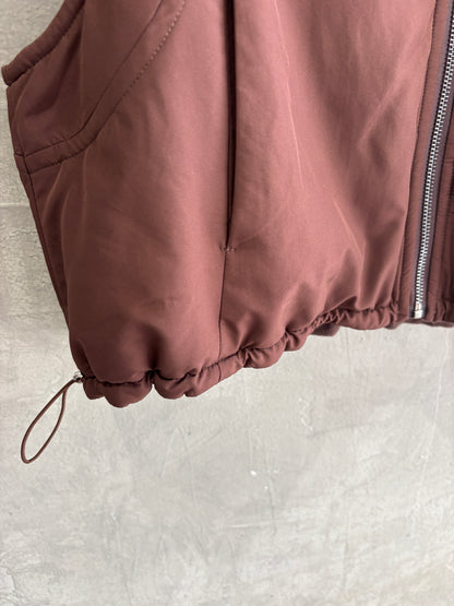 リバーシブルナイロンフリースベスト／Anna Kerry