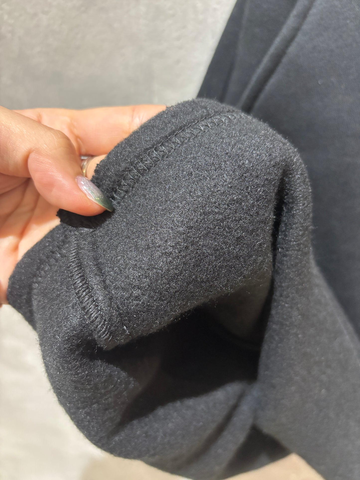 裏起毛フレアショーパン／VERSEAU