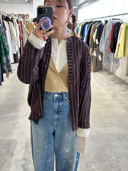 受付終了【予約販売】ECOスウェードベスチェ／8613701／LE MÉLANGE