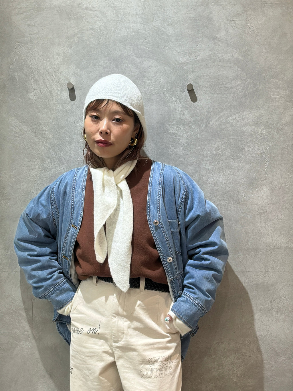 ソフトモヘアビーニー／VERSEAU