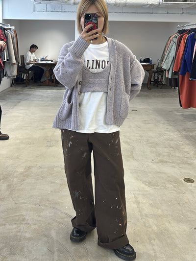 受付終了【予約⚡︎販売】ローゲージニットオーバーサイズカーディガン／8652101／LE MÉLANGE／2026 AW #2