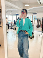【予約⚡︎販売】裏毛スキッパーPO／MG CT - 27025 - S／MARGAUX VINTAGE／2027 PRE SPRING COLLECTION