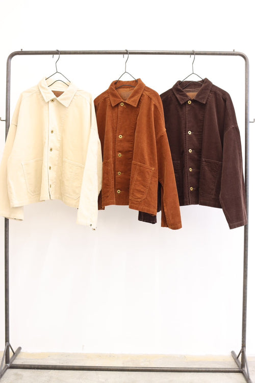 コットンコーデュロイカバーオール／#8643803／LE MÉLANGE／2026 AW #1