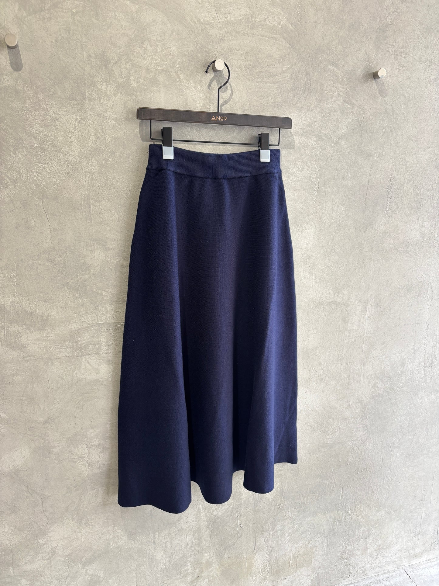 ミラノリブフレアスカート／palm RICHE