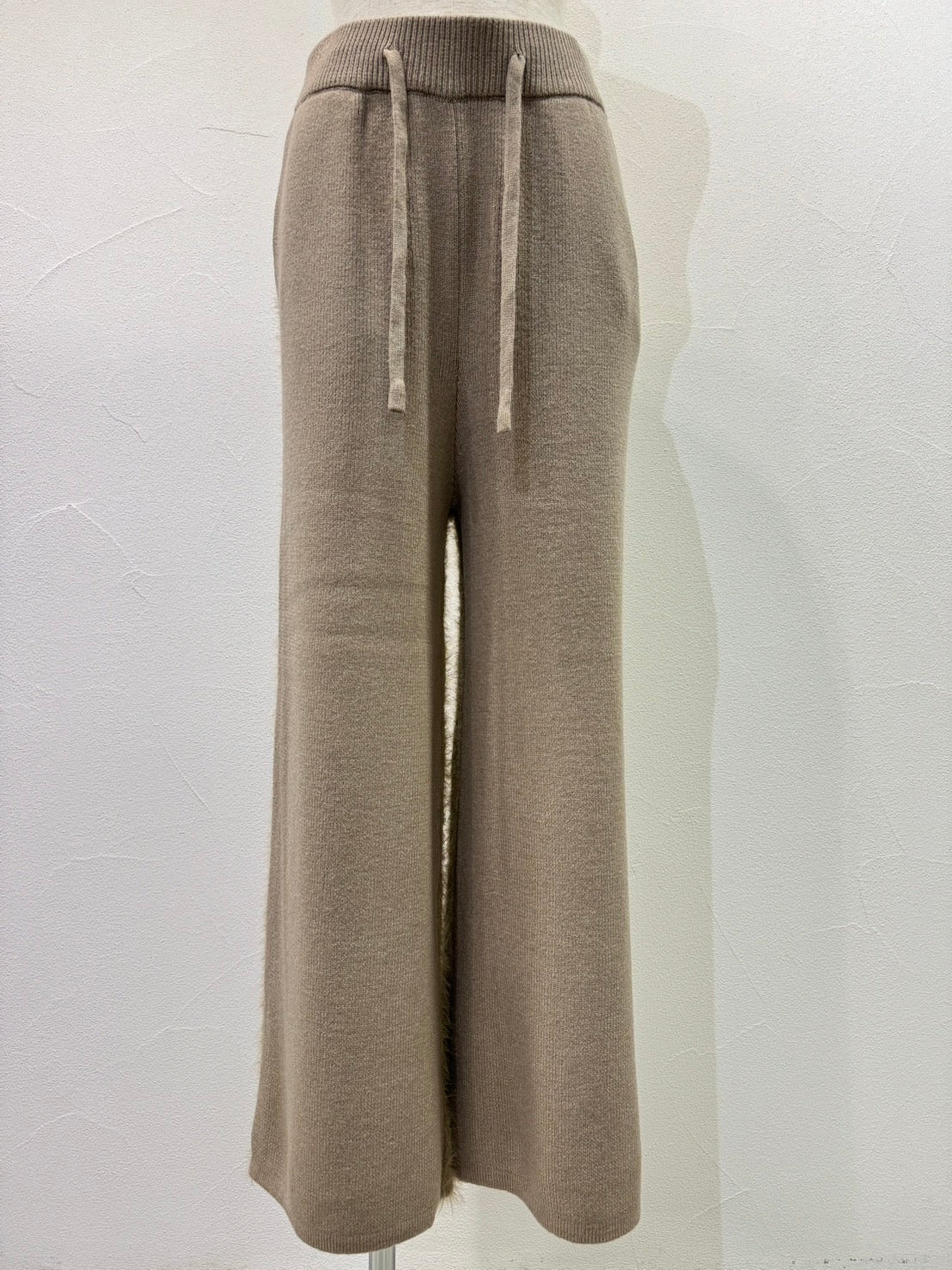 【予約⚡︎販売】シャギーコンビニットワイドパンツ／604510／CYAN tokyo／2026 AW#1