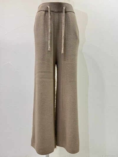 【予約⚡︎販売】シャギーコンビニットワイドパンツ／604510／CYAN tokyo／2026 AW#1