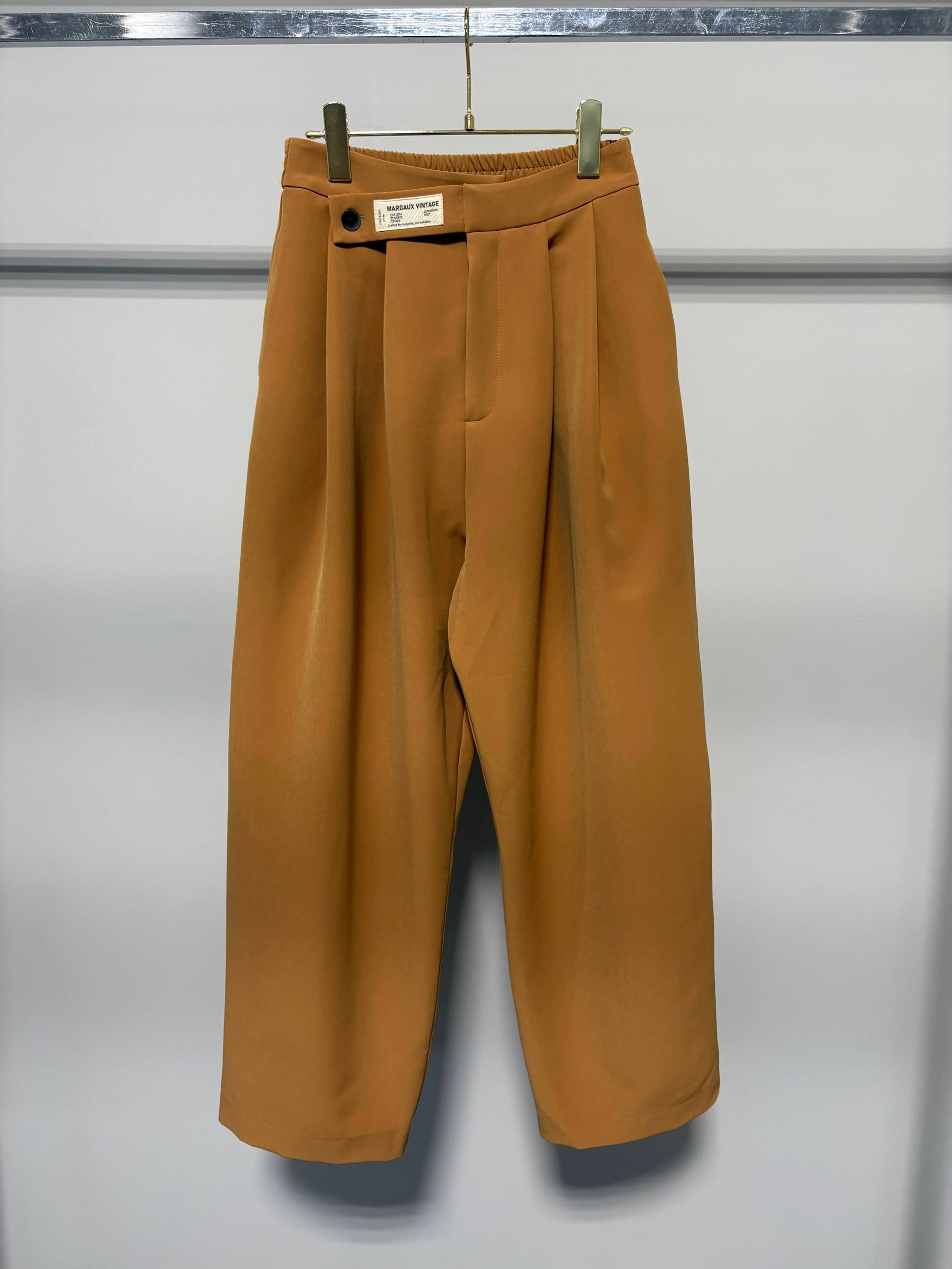 【予約⚡︎販売】ウエストデザインタックパンツ／MG PT-26126-A／MARGAUX VINTAGE／2026 AW＃2