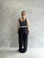 ロゴウエストタックパンツ／MG PT-26089-A／MARGAUX VINTAGE／2026 AW＃1