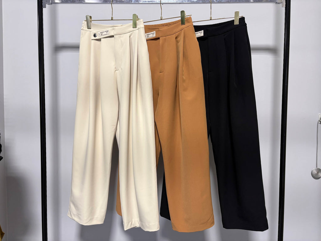 【予約⚡︎販売】ウエストデザインタックパンツ／MG PT-26126-A／MARGAUX VINTAGE／2026 AW＃2