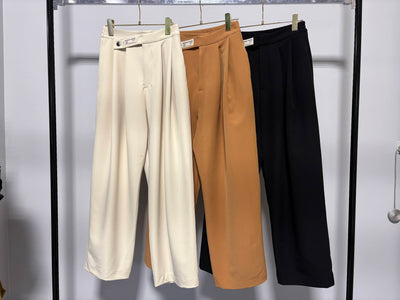 【予約⚡︎販売】ウエストデザインタックパンツ／MG PT-26126-A／MARGAUX VINTAGE／2026 AW＃2