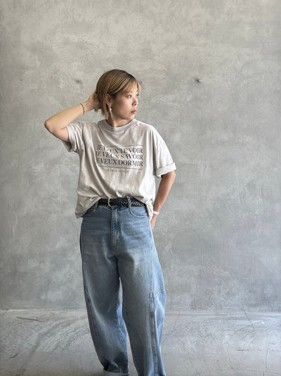 受付終了【予約販売】JE VEUX スラブTシャツ／ING